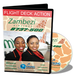 Flight Deck Action: Zambezi Airlines B737-500 7350055810028