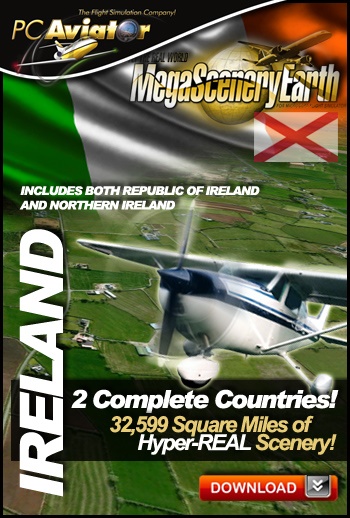 Mega Scenery Earth: Ireland (Download version) DL-MSE-IE