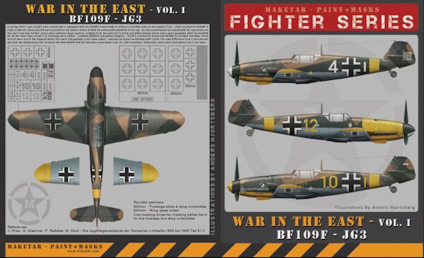 Luftwaffe War in the East vol 1: Messerschmitt BF109F JG3  MM32016