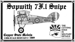 Sopwith 7F.1 Snipe 1009