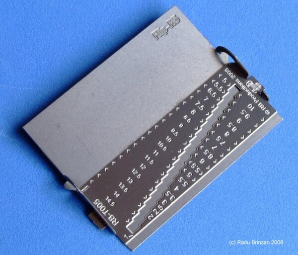 Attachement for Flip R5 Bending tool for Photo Etched Parts for handle bends RB-T005