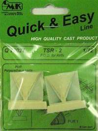 BAC TSR2 Intake FOD Covers (Airfix) CMK-Q72027