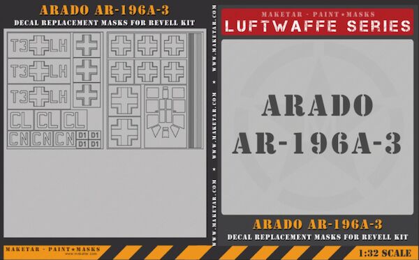 Luftwaffe Arado AR196A-3 Masks  MM32046