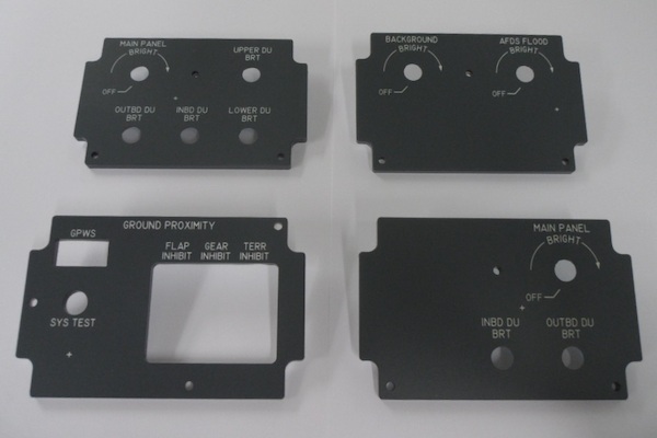 B737 MIP Lower panels upgrade kit EPB. MBK930