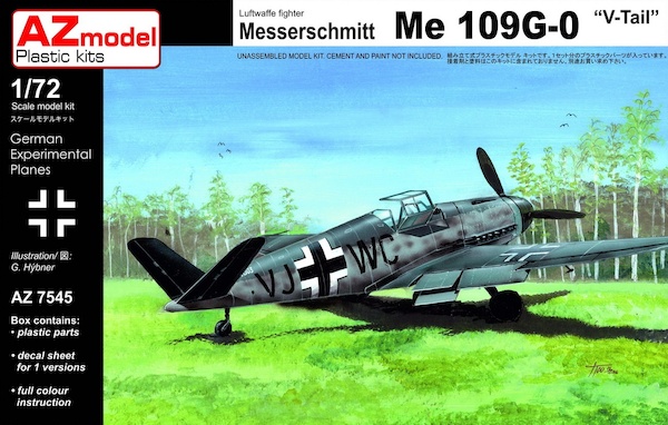 Meserschmitt Bf 109G-0 'V-Tail' AZ7545