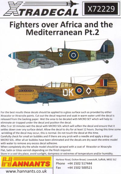 Fighters Over Africa and the Mediterranean Pt.2 X72229