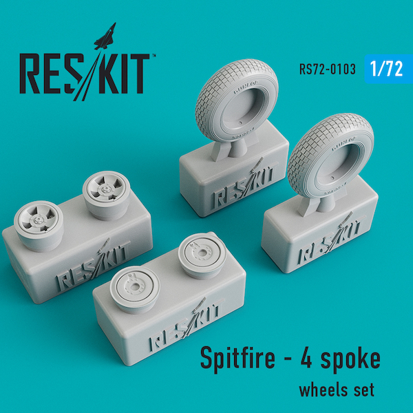 Spitfire 4 spoke wheel set RS72-0103