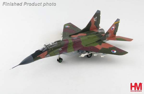 MIG29A Fulcrum 7702, 1st Fighter Air Regiment, Czech Air Force, Zatec Air Base, 1993 HA6506
