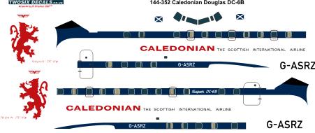 Douglas DC6B (Caledonian) 144-352