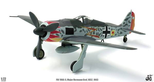 FW190A Luftwaffe Major Hermann Graf, JG52, Southern France, 1943 JCW-72-FW190-001