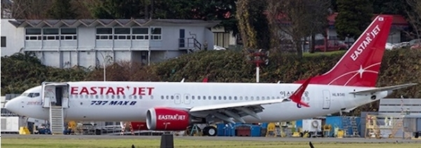 B737-8MAX (Eastar Jet) HL8341 With Antenna XX4098