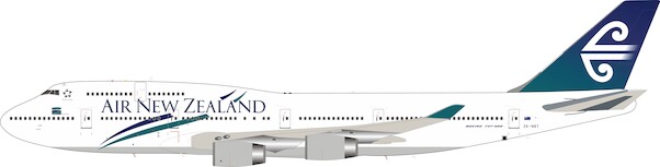 Boeing 747-400 Air New Zealand ZK-NBT with stand IF744NZ0820