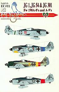 Focke Wulf FW190A-8/9 (JG1, JG545, JG301) EGD7211