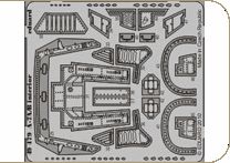 Detailset Vought A7A/B Corsair Interior Self Adhesive (HobbyBoss) E49-479