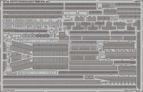 USS CV5 Yorktown part 4 - Flight Deck (Merit) E53-143