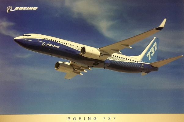 B737NG Flying; New Boeing House Colours (Grey border) B737-FL-3