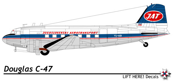 DC3/C47 (JAT) 701LH