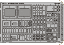 Detailset Consolidated B24J Liberator surface panels (Monogram) E48-647