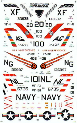 Mc Donnell F3 Demon (VX4, VF122, VF151, VF41) X027-72