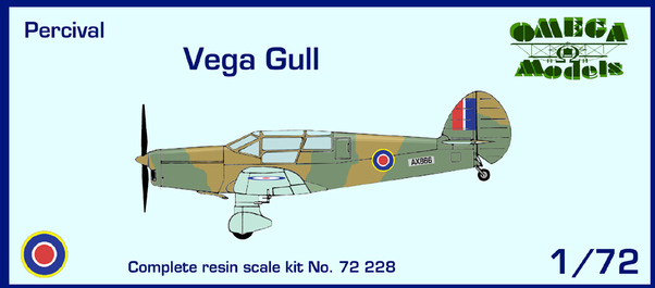Percival Vega Gull (RAF) 72228