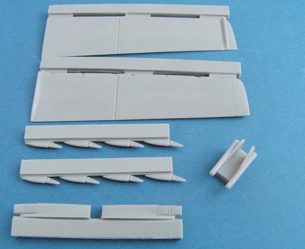 Mirage 2000D/N/5 control surfaces (Kinetic) U4850