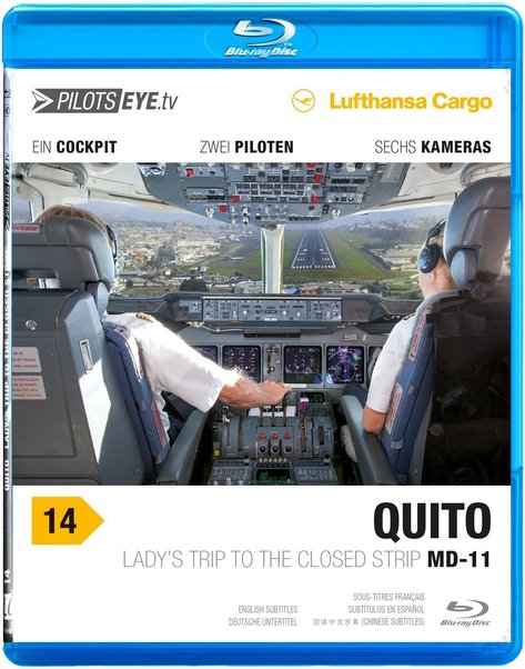 Quito Lufthansa Cargo MD11F: Lady's Trip to the closed Strip QUITO-BLU