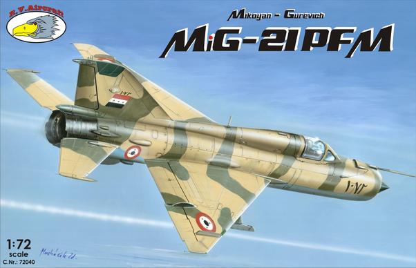 Mikoyan MiG-21PFM Fishbed (incl. metal Pitot tube) C72040