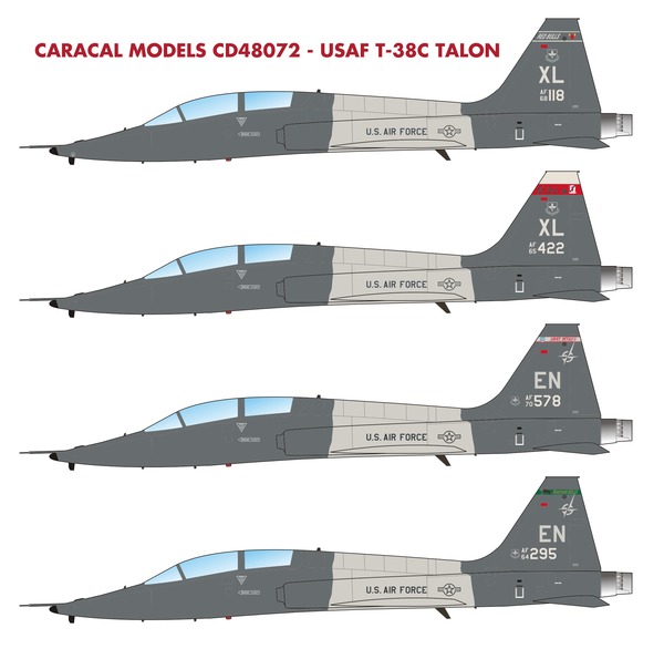USAF T-38C Talon CD48072