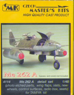 Messerschmitt Me262A Detail Set (Tamiya) 4114