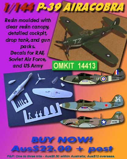 Bell P39 Airacobra OZ-14413