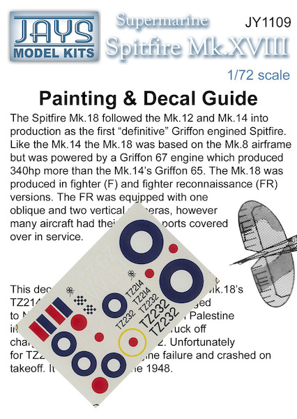 Spitfire Mk.XVIII (RAF) jy1109