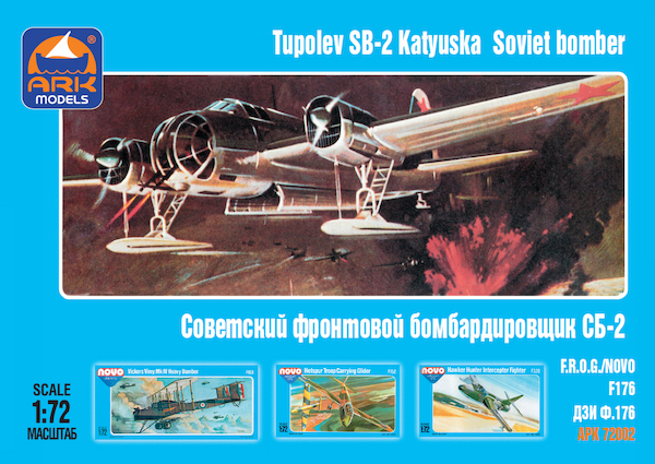 Tupolev SB2 Russian Medium bomber 72002