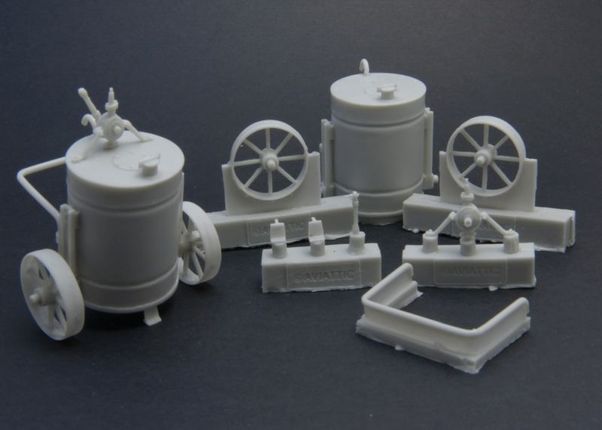 WW1 RFC/RAF Fuel Cart ATTR021