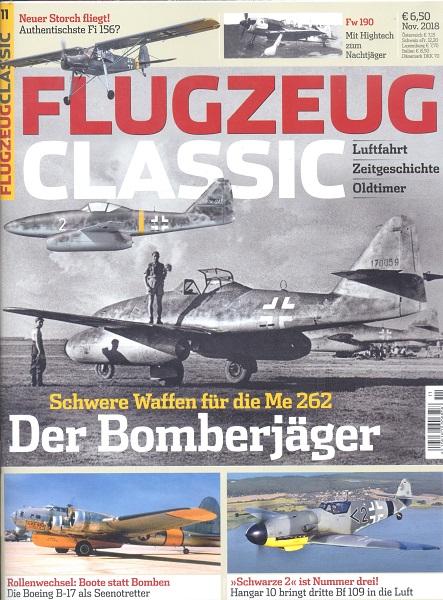 Flugzeug Classic nr.11 Nov. 2018 419516290650811