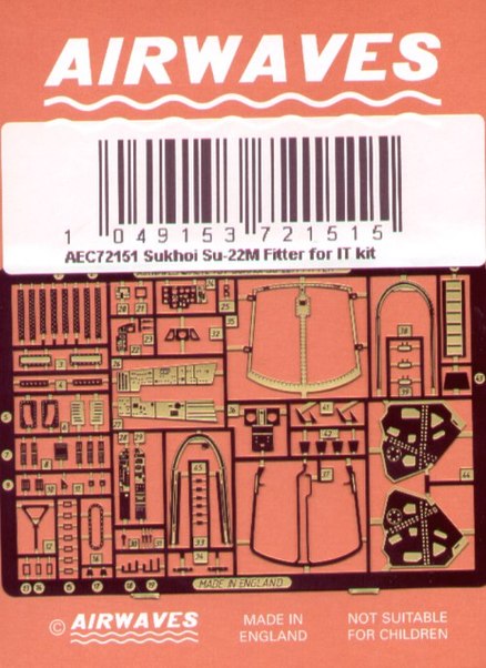 Suchoi SU22 Fitter detailset AC72151