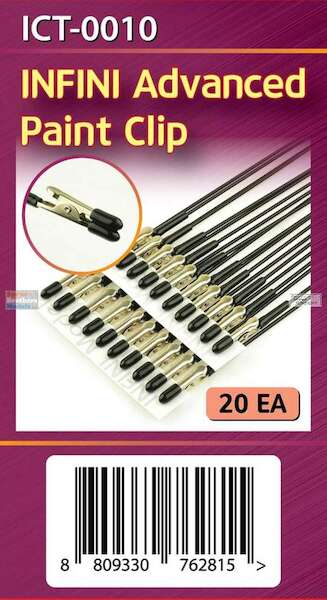 Advanced Paint Clip RUBBER TIPPED (20x)  ICT-0010