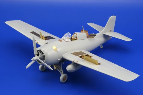 Detailset Grumman F4F-3 Wildcat Self Adhesive (Hobby Boss) e49-412