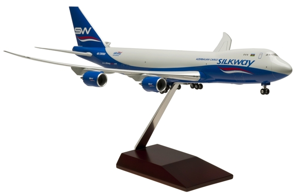 Boeing B747-8F Silkway Cargo with gear HG0120G