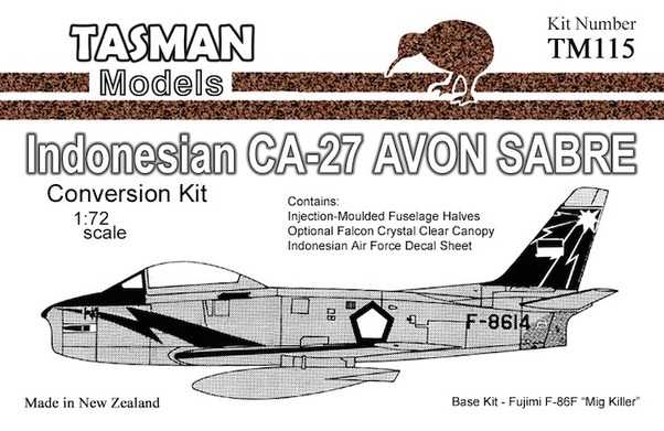 Australian CA-27 Avon Sabre Indonesian TNI-AU) TM115