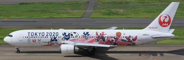 Boeing B767-300ER JAL Tokyo 2020 JA601J 04307