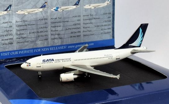 Airbus A310-300 SATA International Azores CS-TGV GJRZO1736-TGV