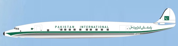 Lockheed L1049H Super Constellation PIA Pakistan International AP-AJZ AC219918