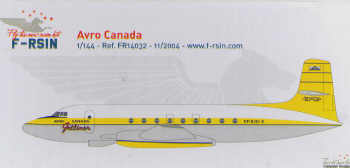 Avro CF102 Jetliner (AVRO) FR14032