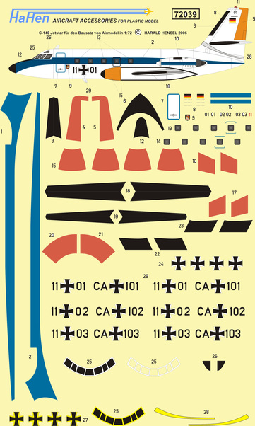 Lockheed C130 Jetstar (Luftwaffe Flugbereitschaft) hh72040