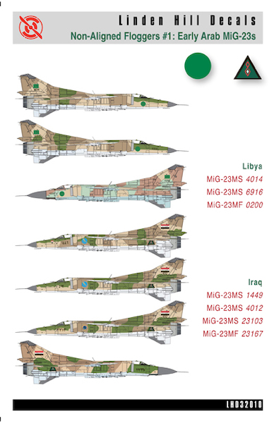 Non-Aligned Floggers #1: Early Arab MiG-23s LHD32010