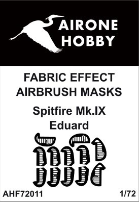 Fabric effect Airbrush masks Spitfire MKIX (Eduard)  AHF72011