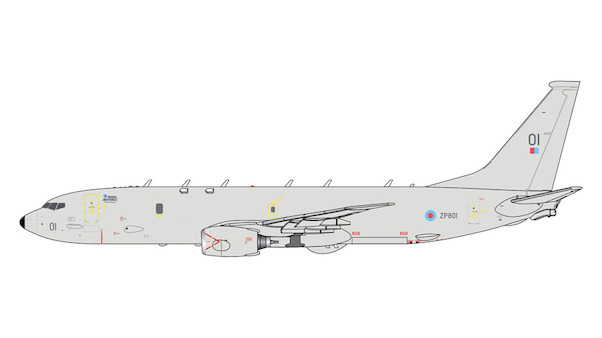 Boeing 737-800 P-8A Poseidon Royal Air Force, RAF