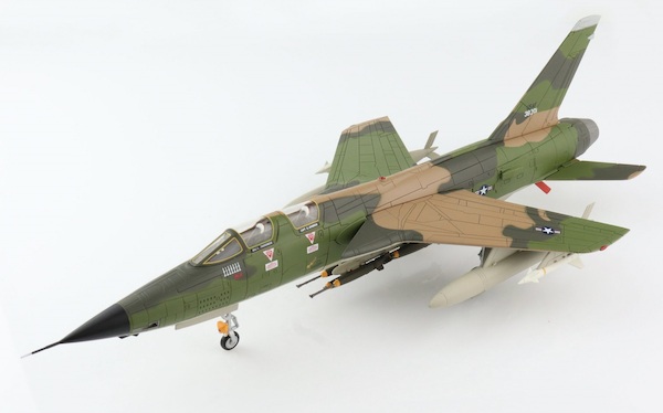 F105F Thunderchief USAF, 63-8301, flown by Lt Col. Leo Thorsness, 355th TFW, 357th TFS, 17 April 1967 HA2551