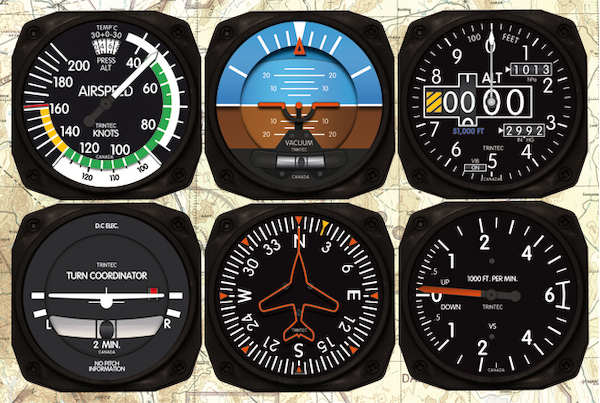 Instrument Coaster set of 6 (onderzetters) 9085