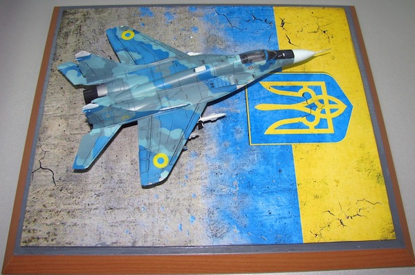 Stand model Ukraine Air Force 180mm x 280mm DM72251